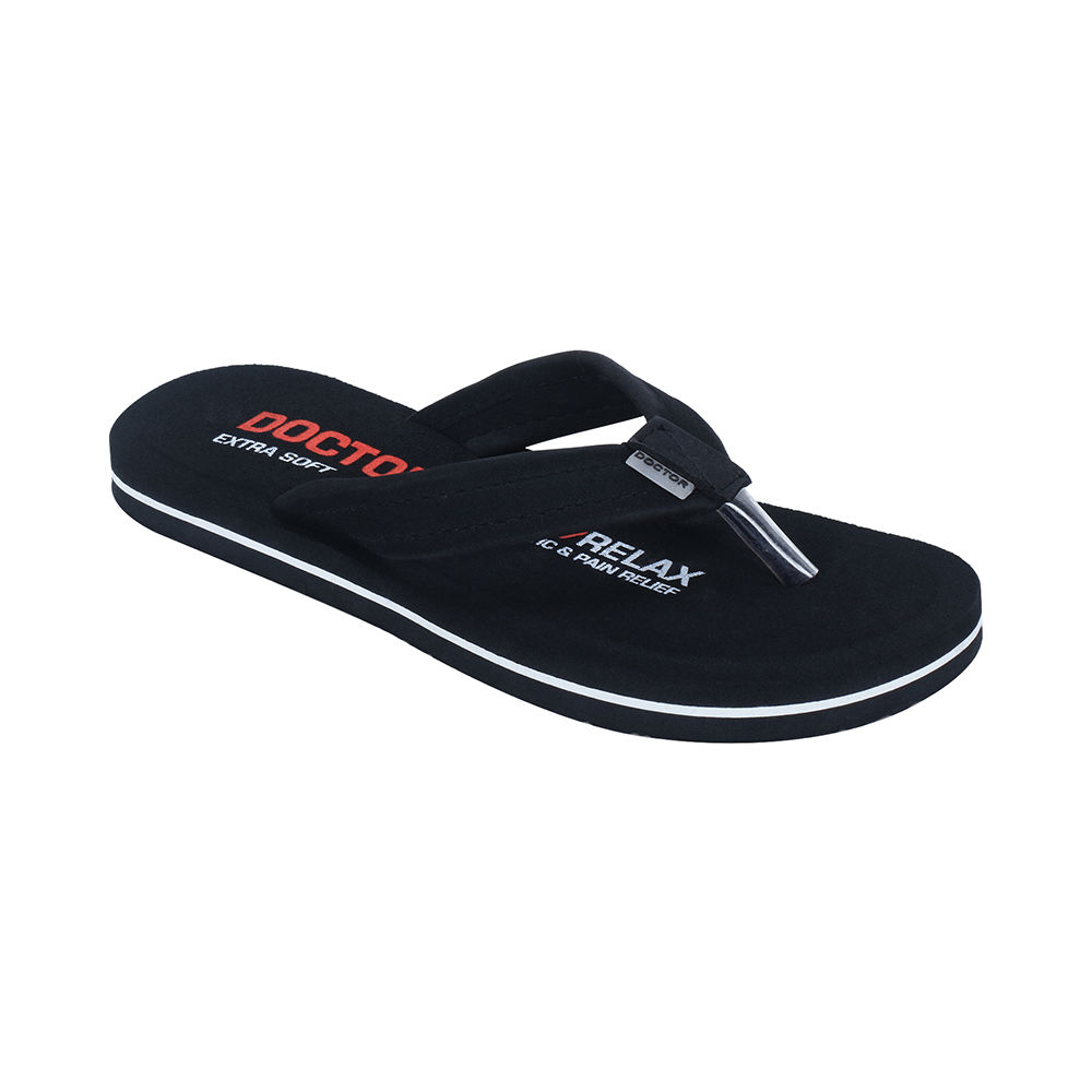 Doctor Extra Soft D 15 House Slipper for Women's Black 7 - Image 8