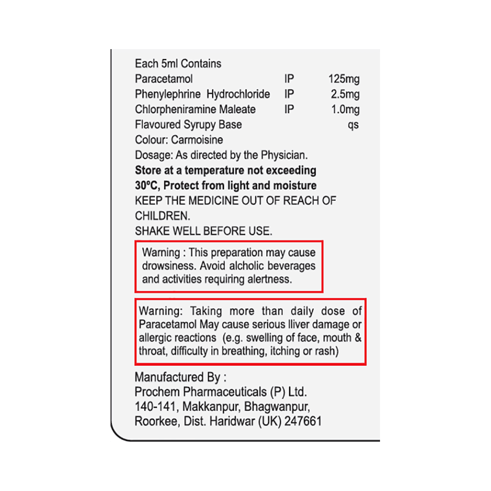 Sneeza-P Oral Suspension - Image 2