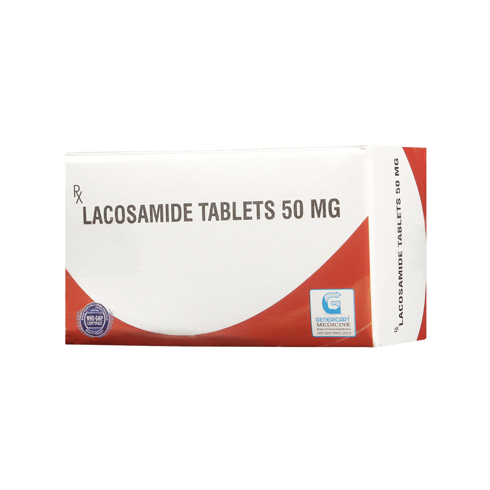 Genericart Lacosamide  50mg Tablet