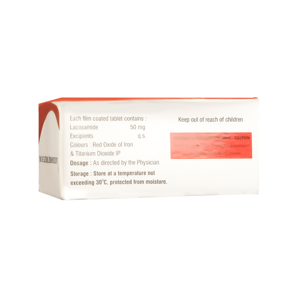 Genericart Lacosamide  50mg Tablet - Image 2