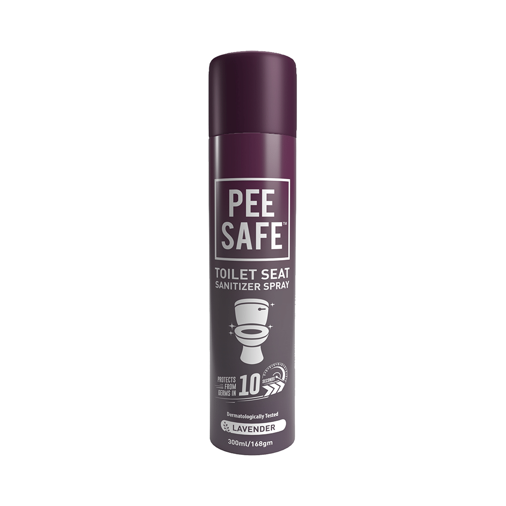Pee Safe Toilet Seat Sanitizer Spray Lavender