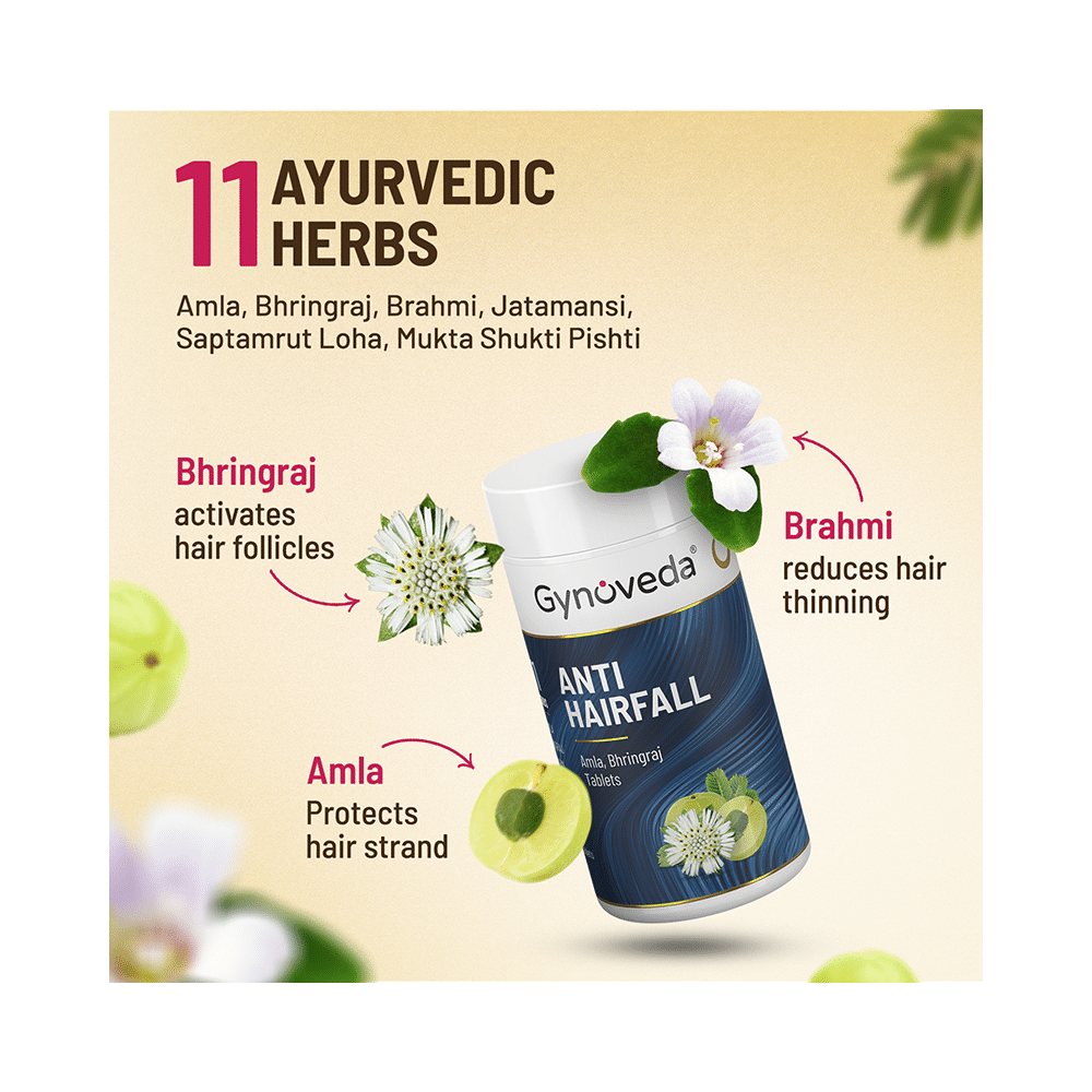 Gynoveda Anti Hairfall Tablet (240 Each) - Image 6