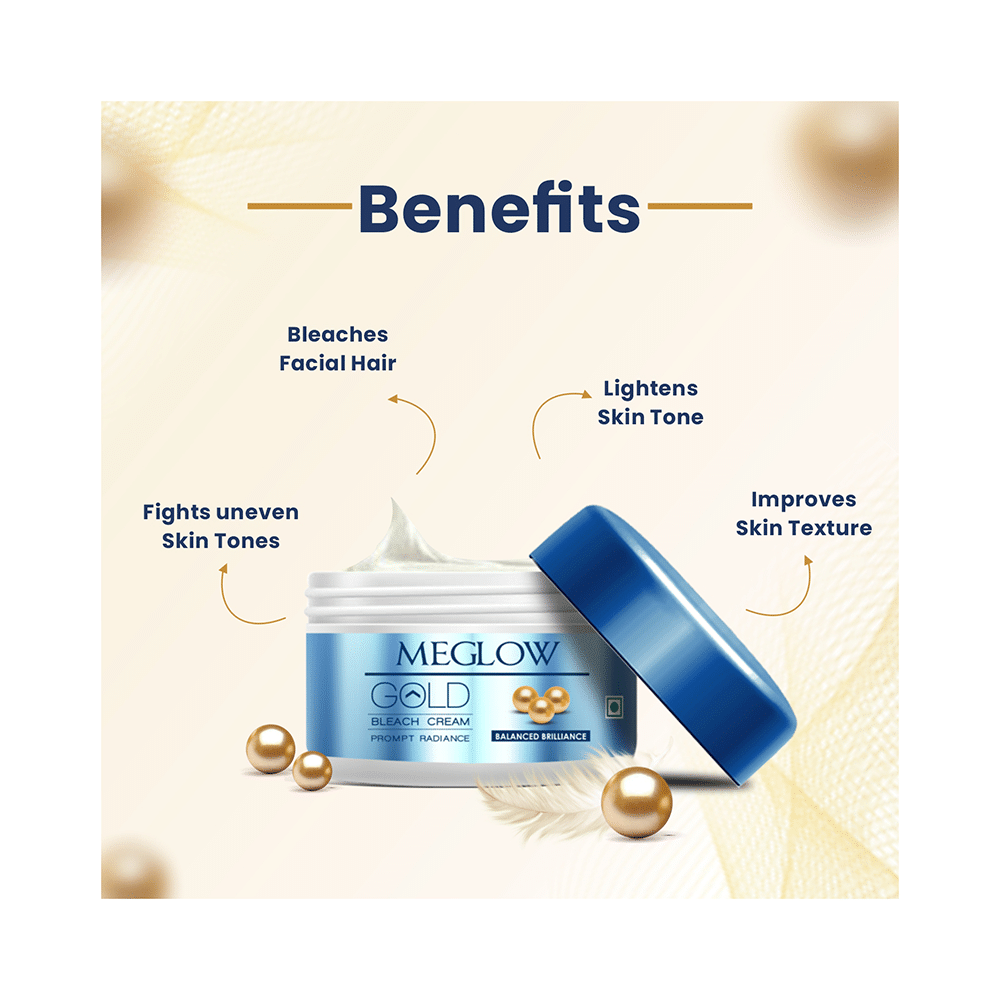 Meglow Gold Bleach Cream - Image 4