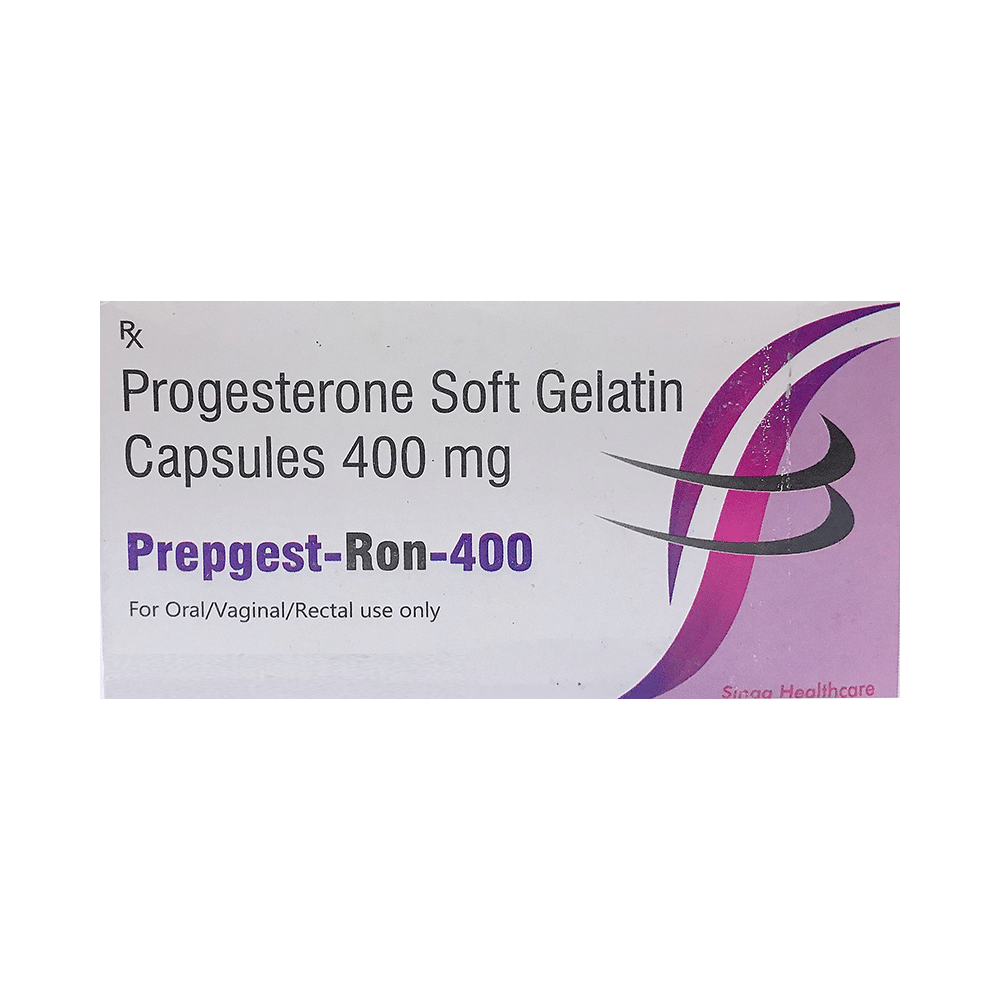 Prepgest-Ron 400 Soft Gelatin Capsule