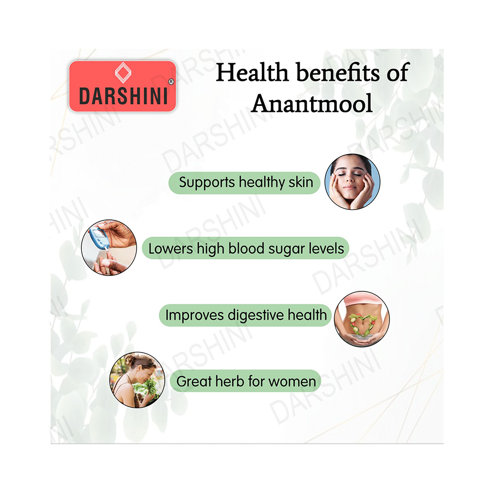 Darshini Anantmool / Anantmul / Indian Sarasaparilla / Hemidesmus Indicus Powder - Image 3