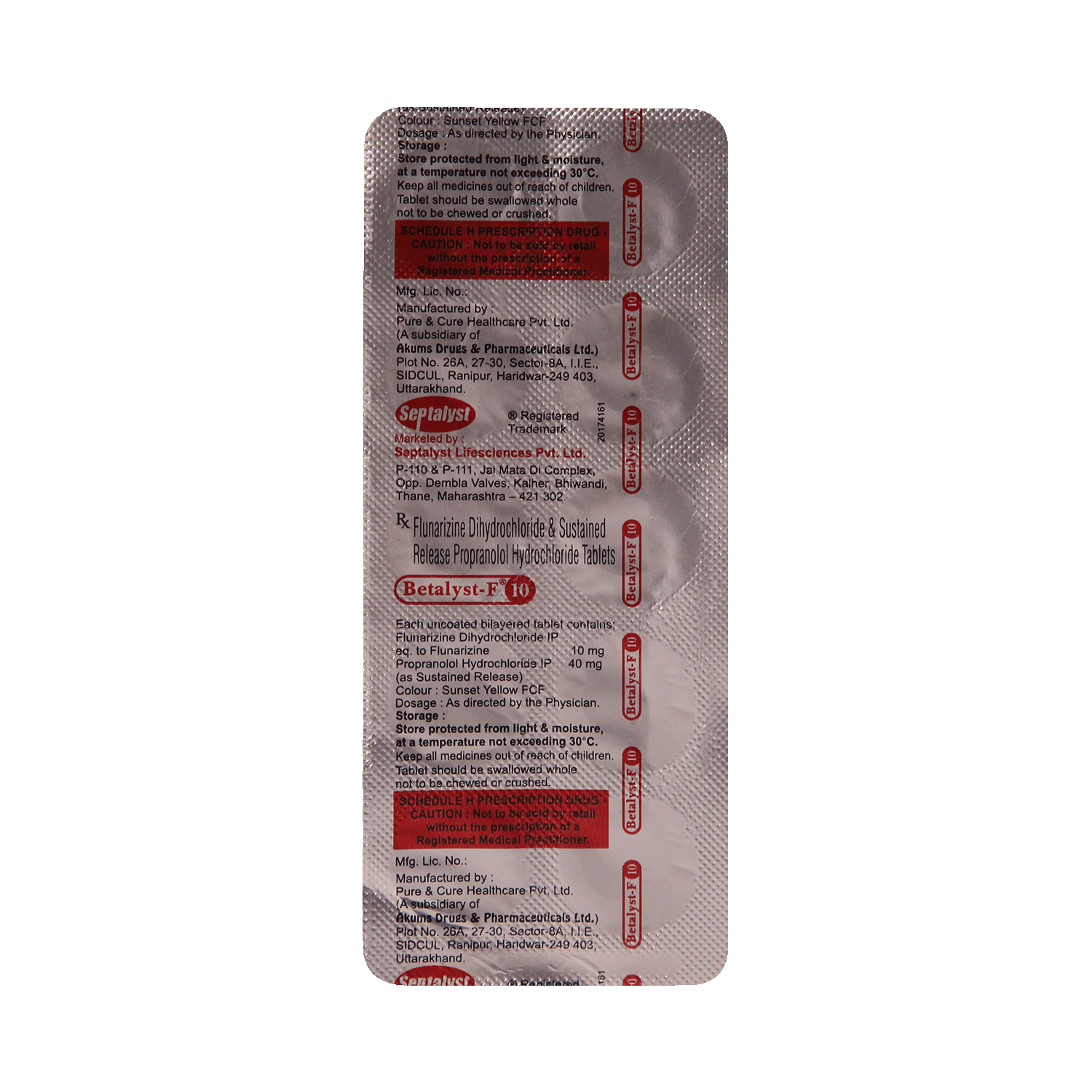 Betalyst F 40mg/10mg Tablet SR - Image 3