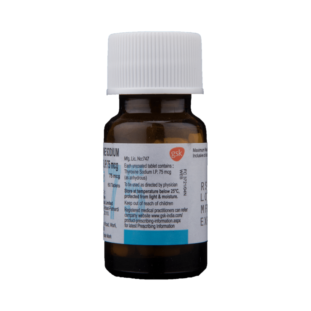 Eltroxin 75mcg Tablet - Image 3