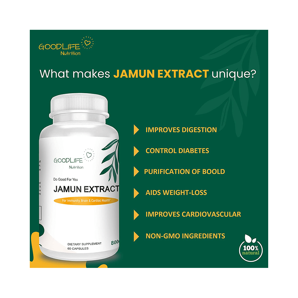 Goodlife Nutrition Jamun Extract Capsule - Image 3