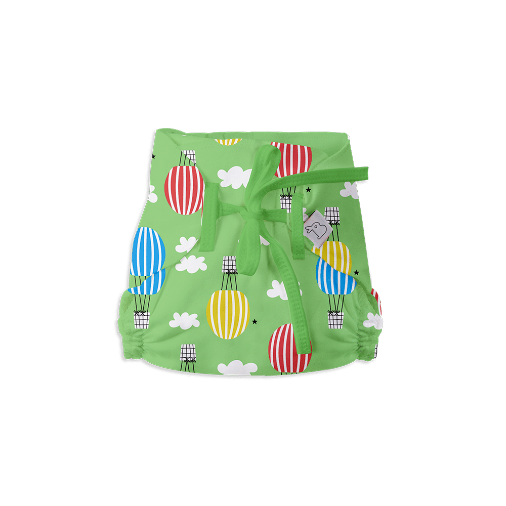 Superbottoms Organic Cotton Padded Dry Feel Langot/Nappy Size 2 Day Dreamer - Image 3