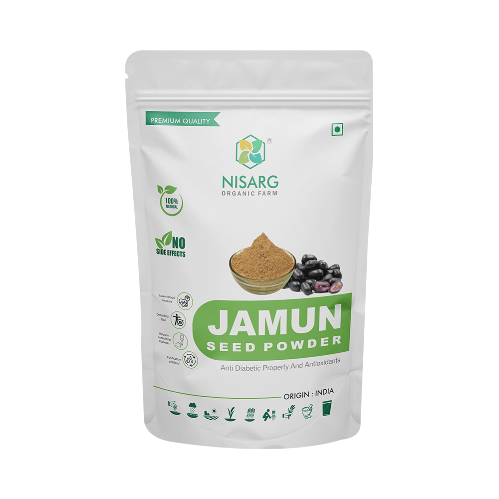 Nisarg Organic Farm Jamun Seed Powder