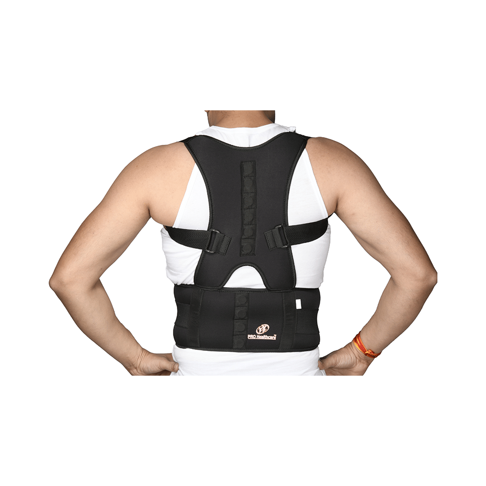 Pro Healthcare Body Posture Corrector Belt Black - Image 3