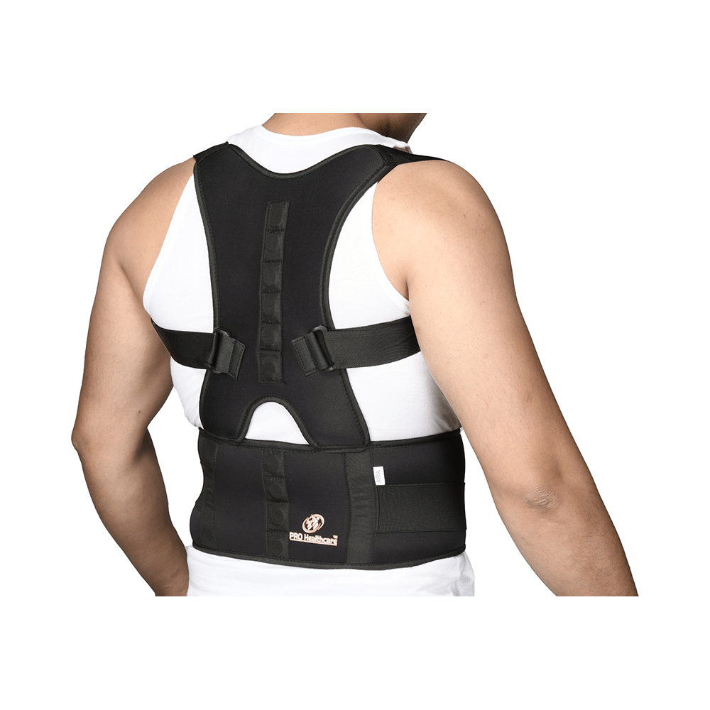 Pro Healthcare Body Posture Corrector Belt Black - Image 2