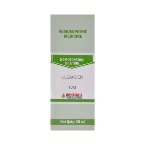 Bakson's Homeopathy Oleander Dilution 10M - Image 1