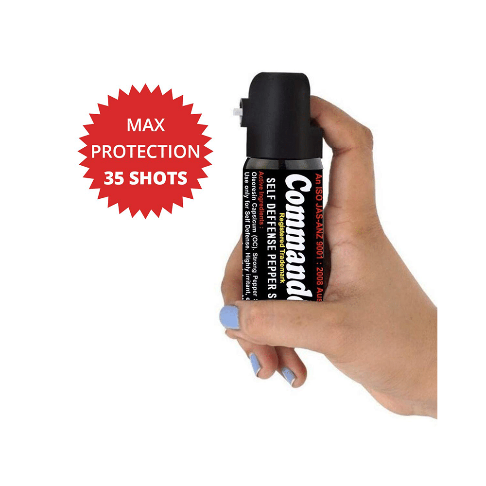 Commander Self Defense Pepper Spray (55ml Each) - Image 4