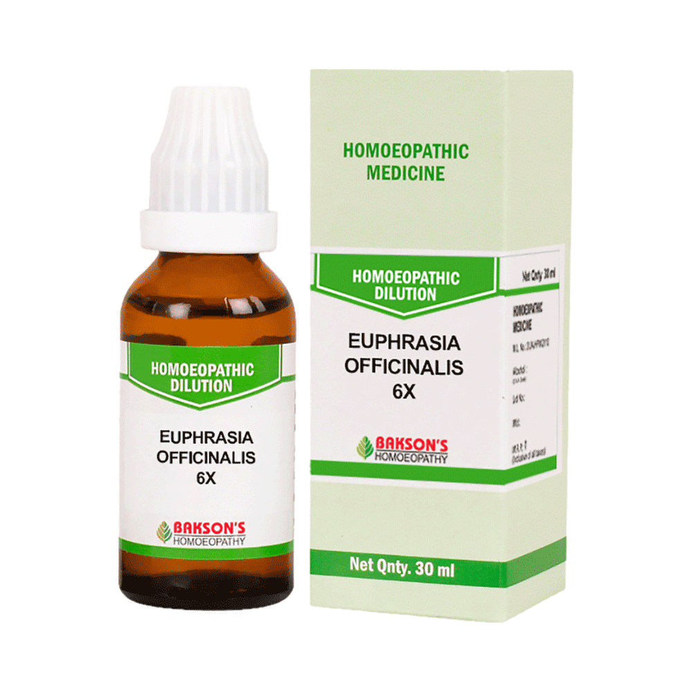 Bakson's Homeopathy Euphrasia Officinalis Dilution 6X