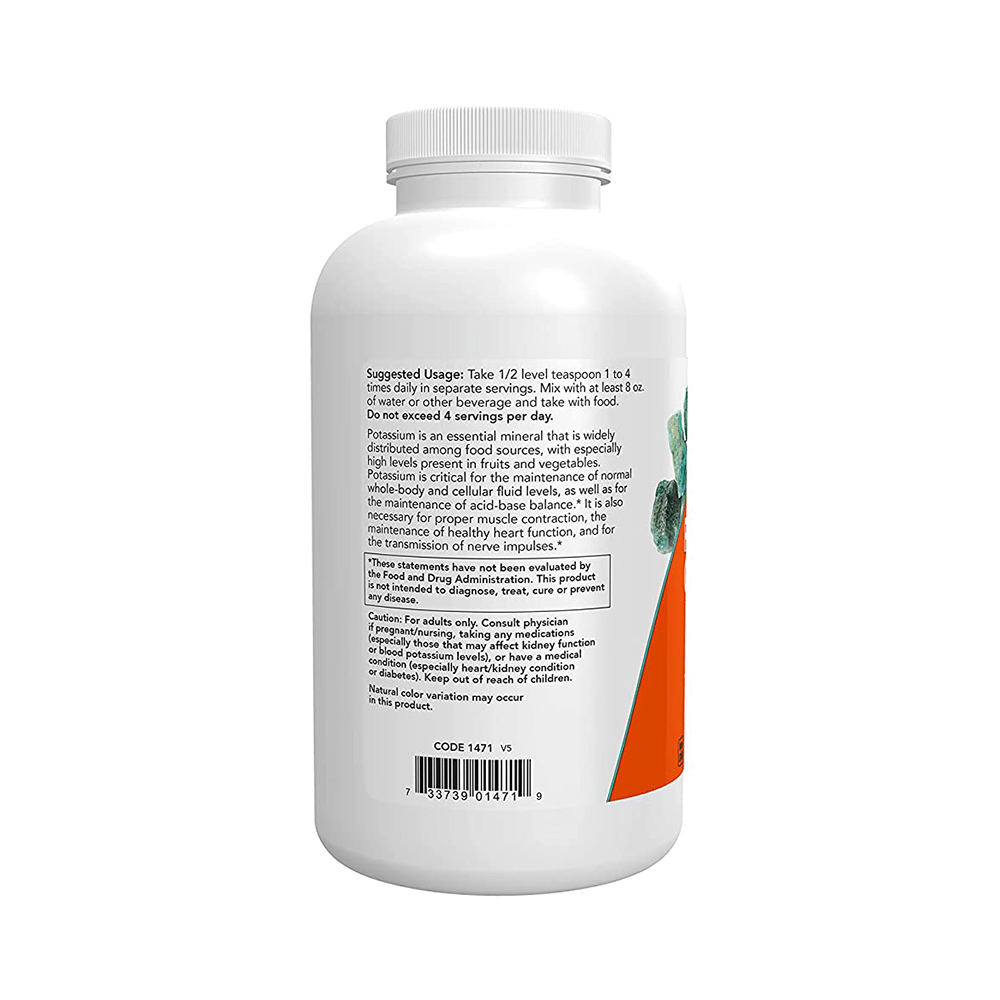 Now Foods Potassium Gluconate Pure Powder - Image 3