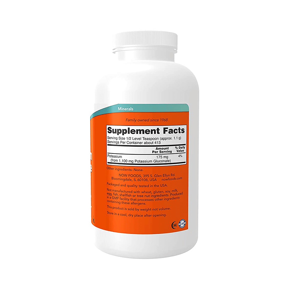 Now Foods Potassium Gluconate Pure Powder - Image 2