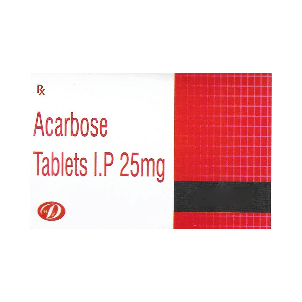 Danavish Acarbose 25mg Tablet