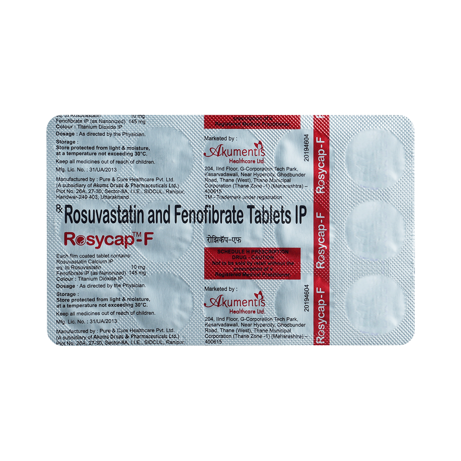 Rosycap-F Tablet - Image 5