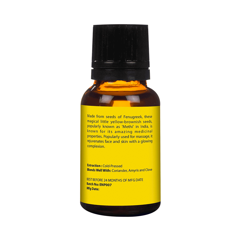 Earth N Pure Fenugreek Essential Oil - Image 3