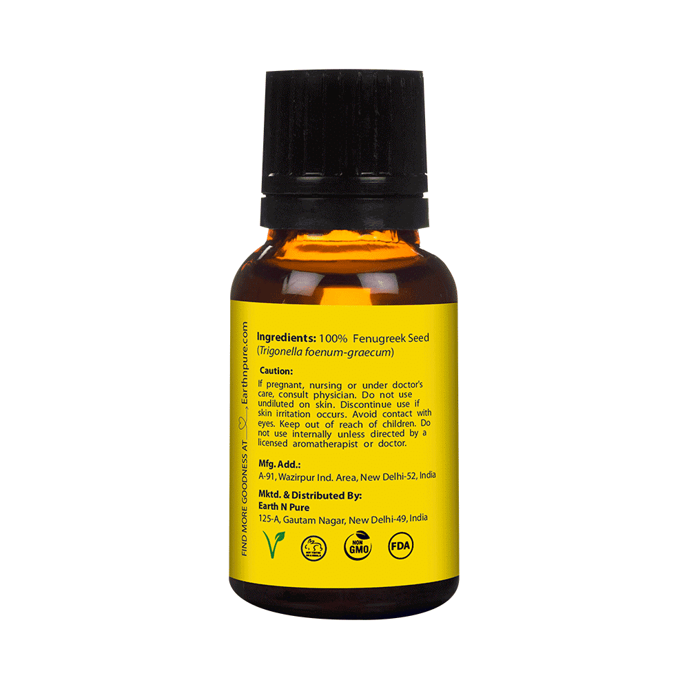 Earth N Pure Fenugreek Essential Oil - Image 2