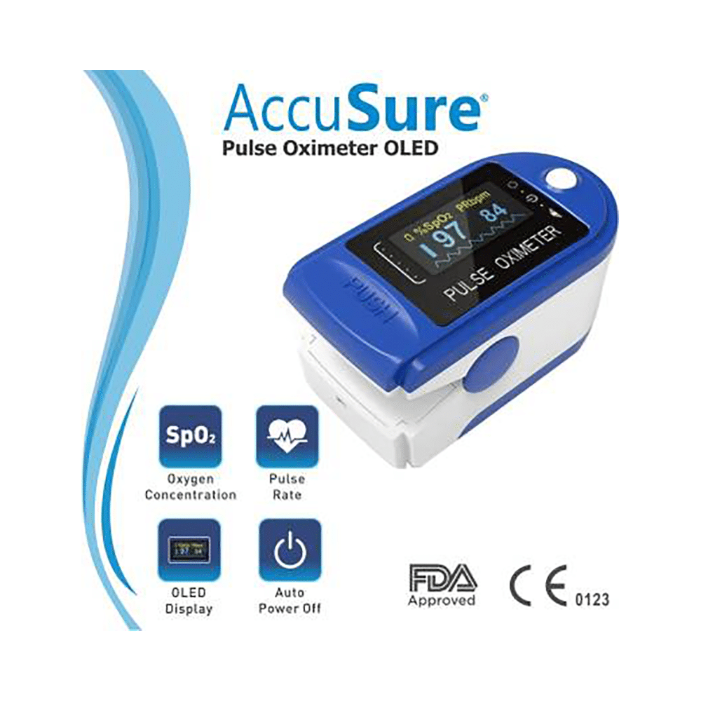 AccuSure CMS50D OLED Pulse Oximeter - Image 3