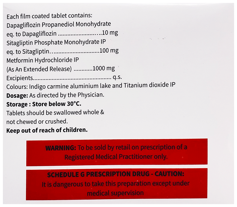 Dapahenz-SM 1000 Tablet - Image 2