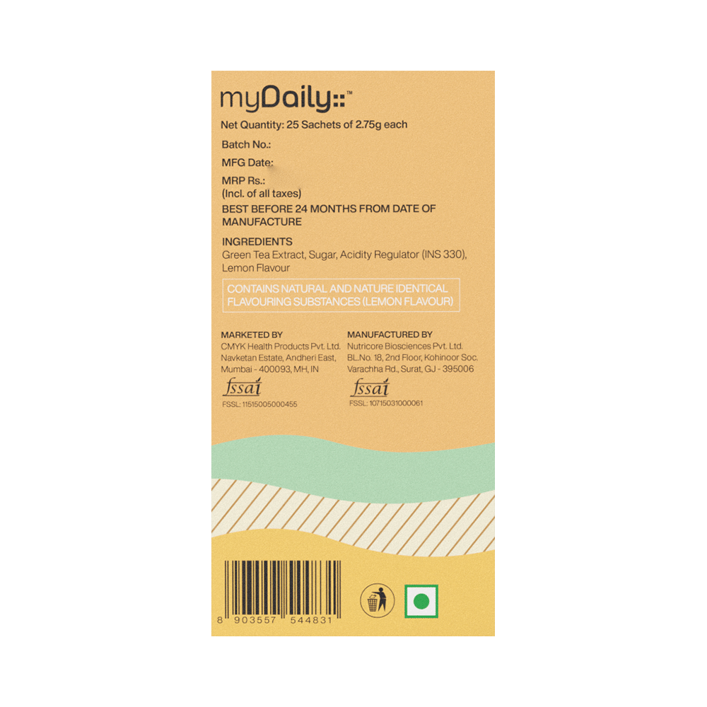 myDaily Thyroid  Balance for Hormonal  Balance and Thyroid Management (2.75gm Each) Lemon - Image 4