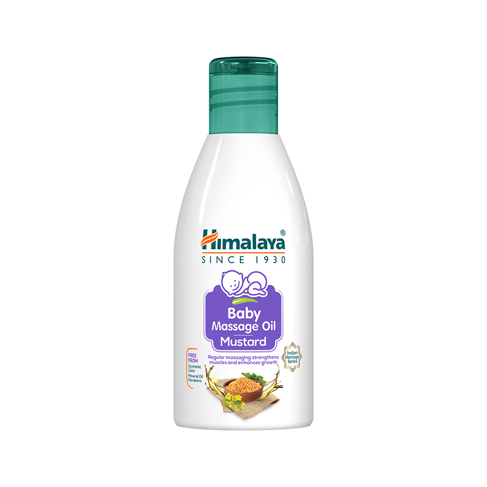 Himalaya Baby Massage Oil Mustard - Image 3