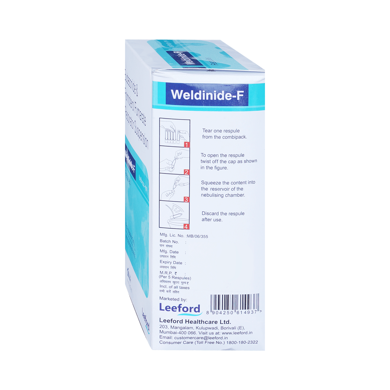 Weldinide F Respules (2ml Each) - Image 4