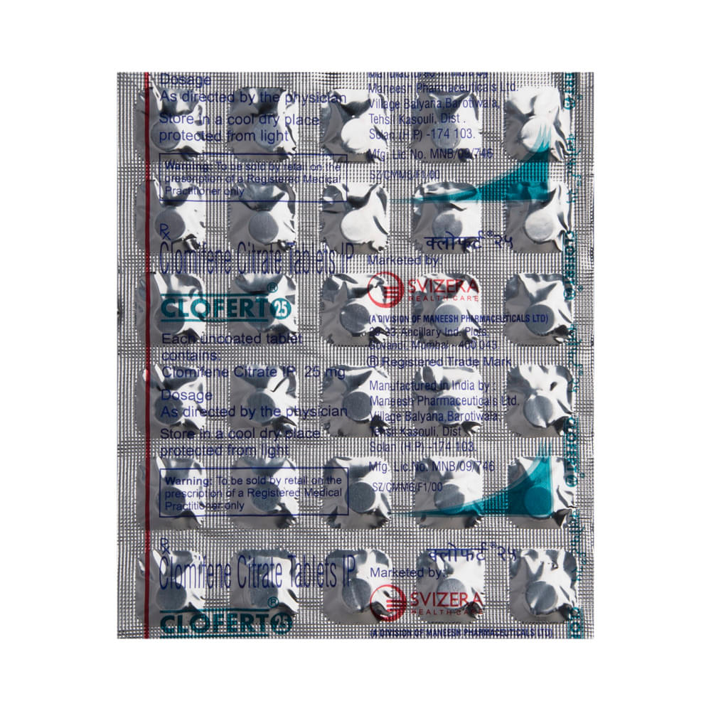 Clofert 25 Tablet - Image 4