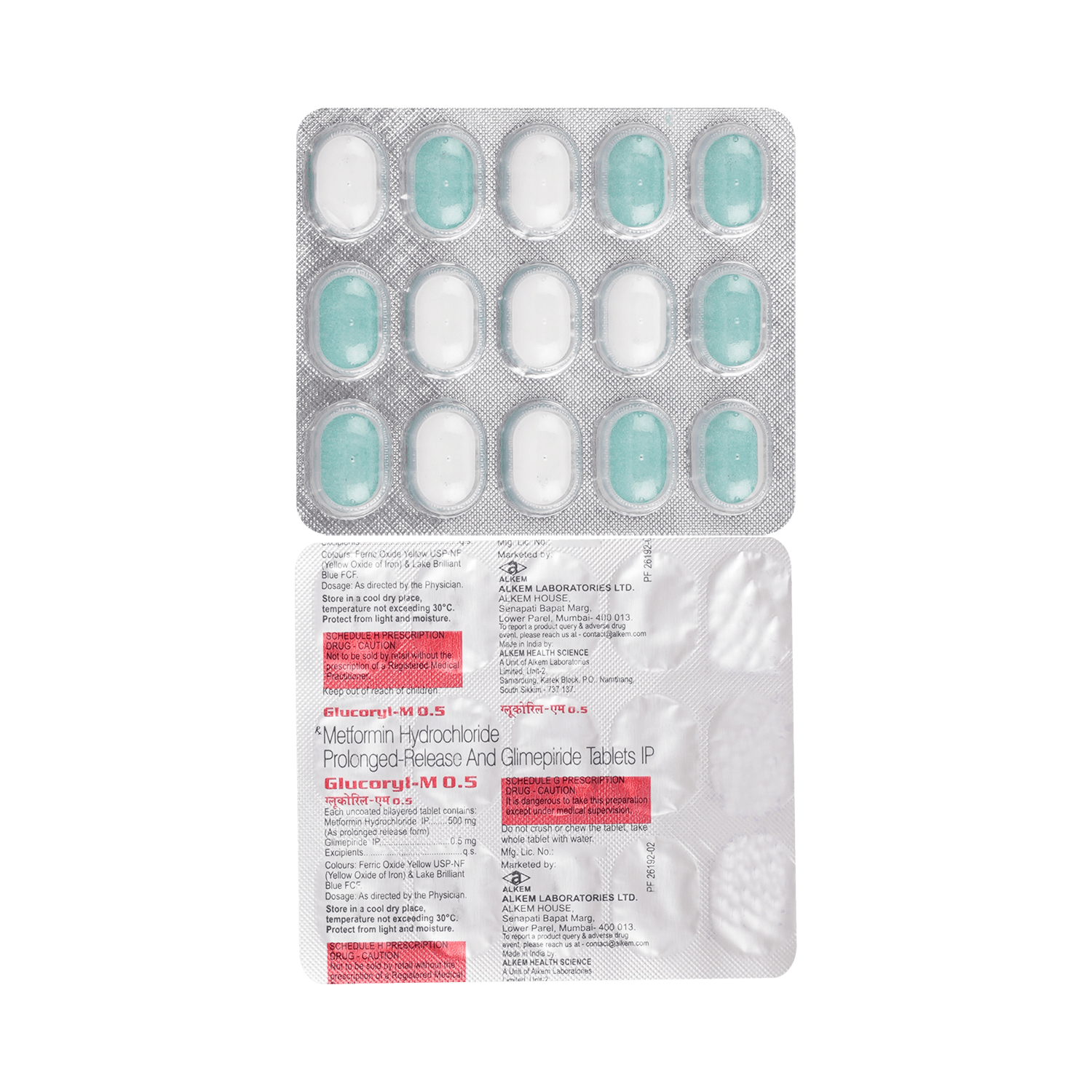 Glucoryl-M 0.5 mg Tablet