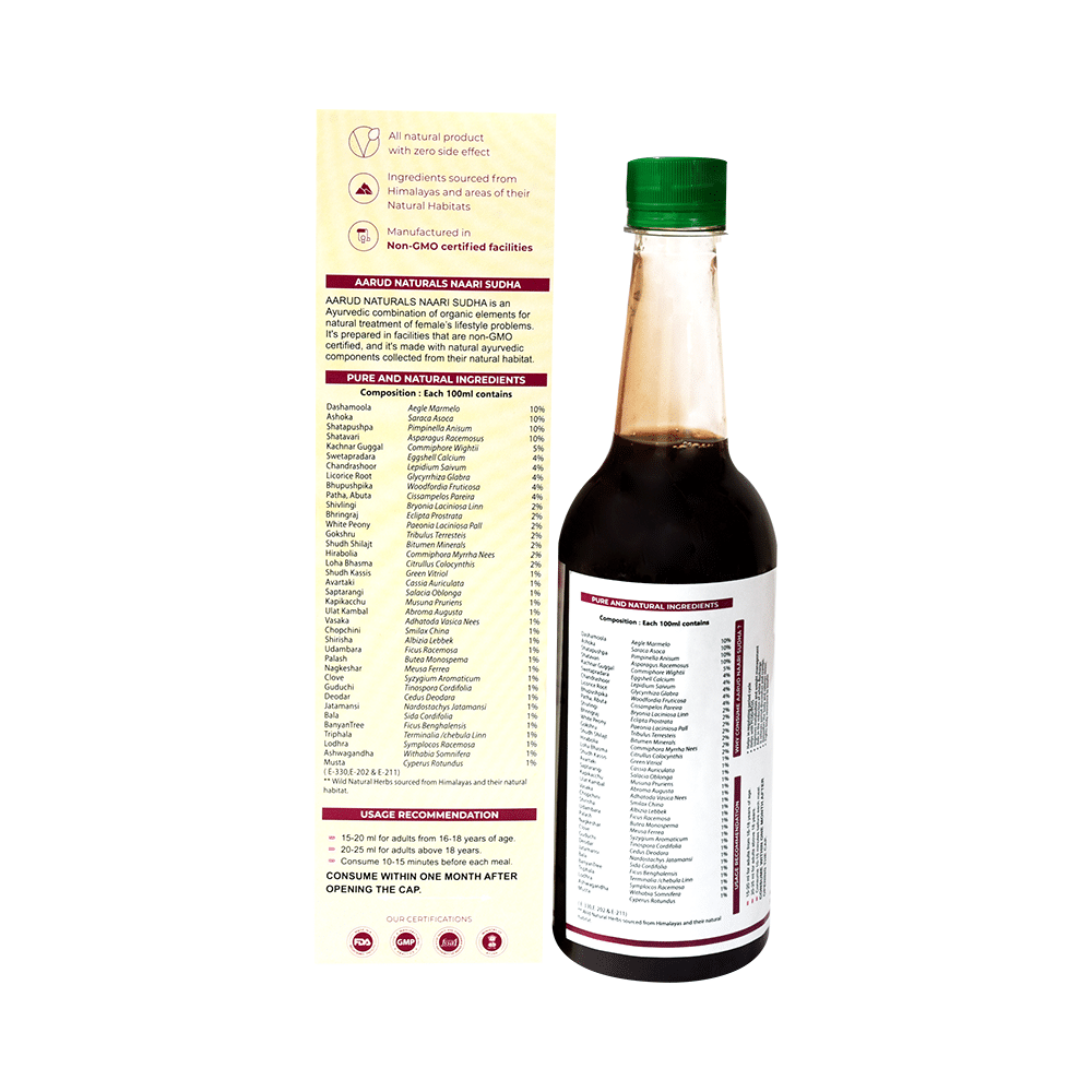 Aarud Naturals Naari Sudha Syrup - Image 2