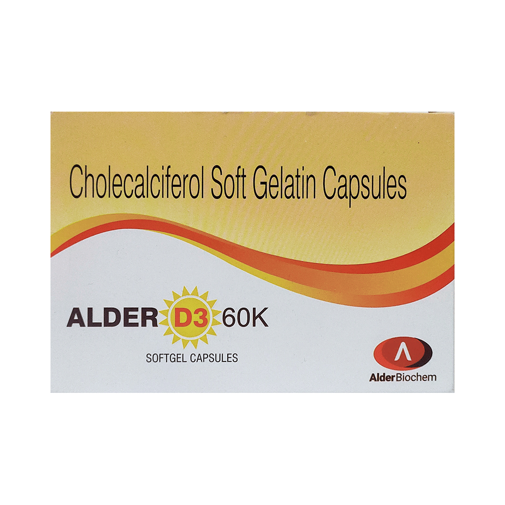Alder D3 60k Softgel Capsule - Image 1