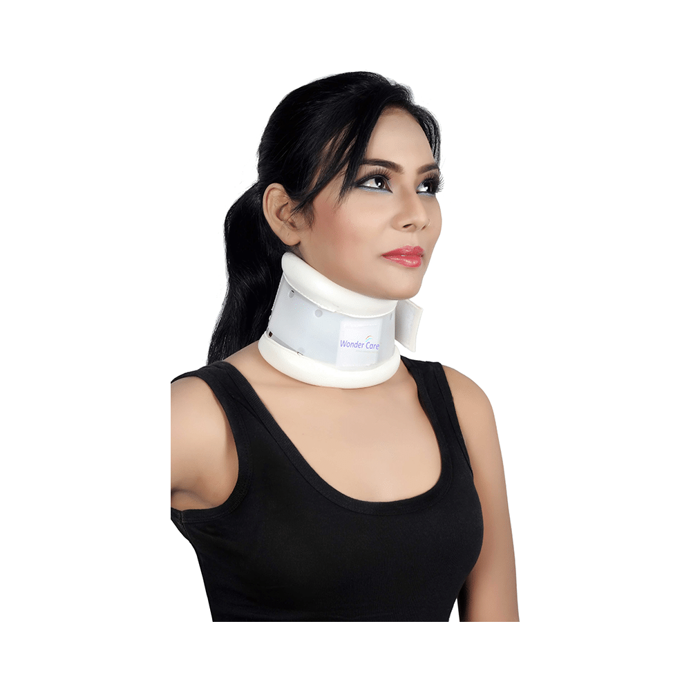 Wonder Care C103 Hard Cervical Collar Neck Support (Adjustable Height) Large - Image 1