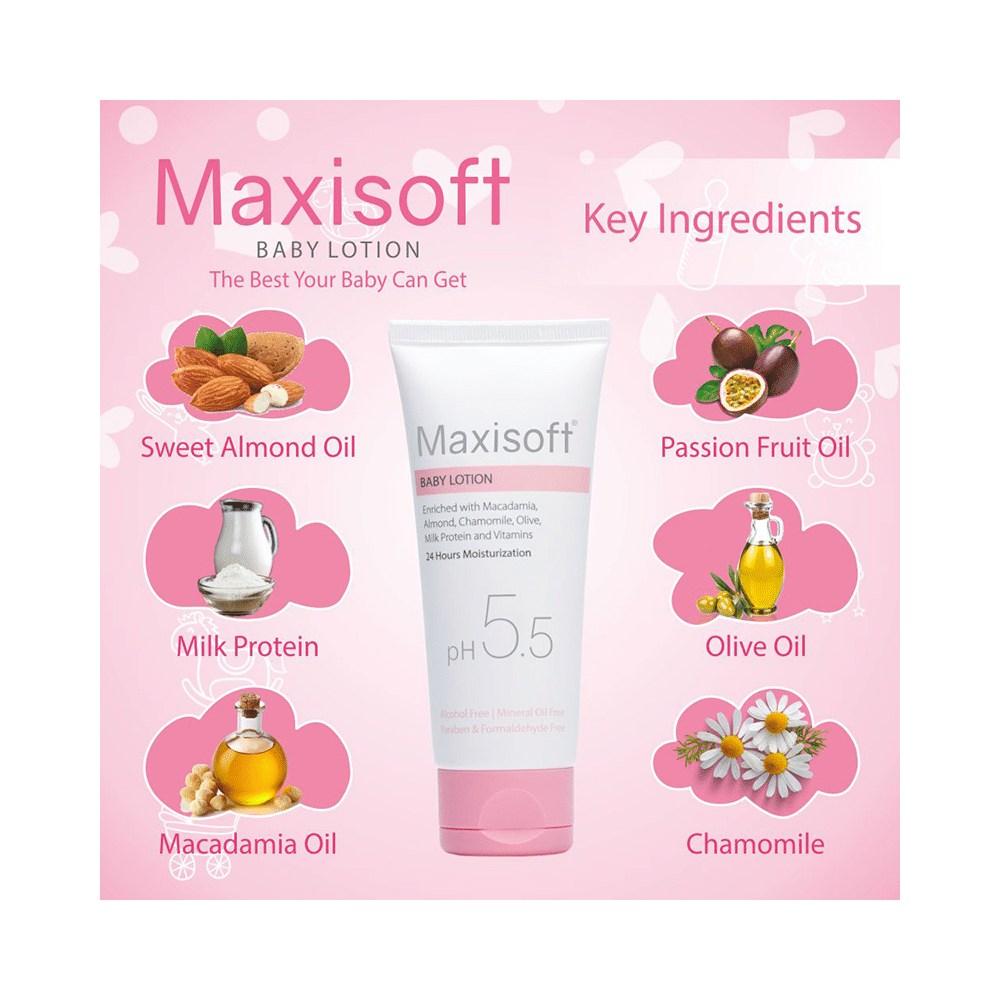 Maxisoft Baby Lotion (100ml Each) - Image 5