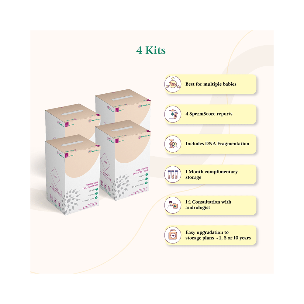 LifeCell SpermVault | 10 Years Plan | Multiple Babies | India's First Sperm Bank Kit - Image 3