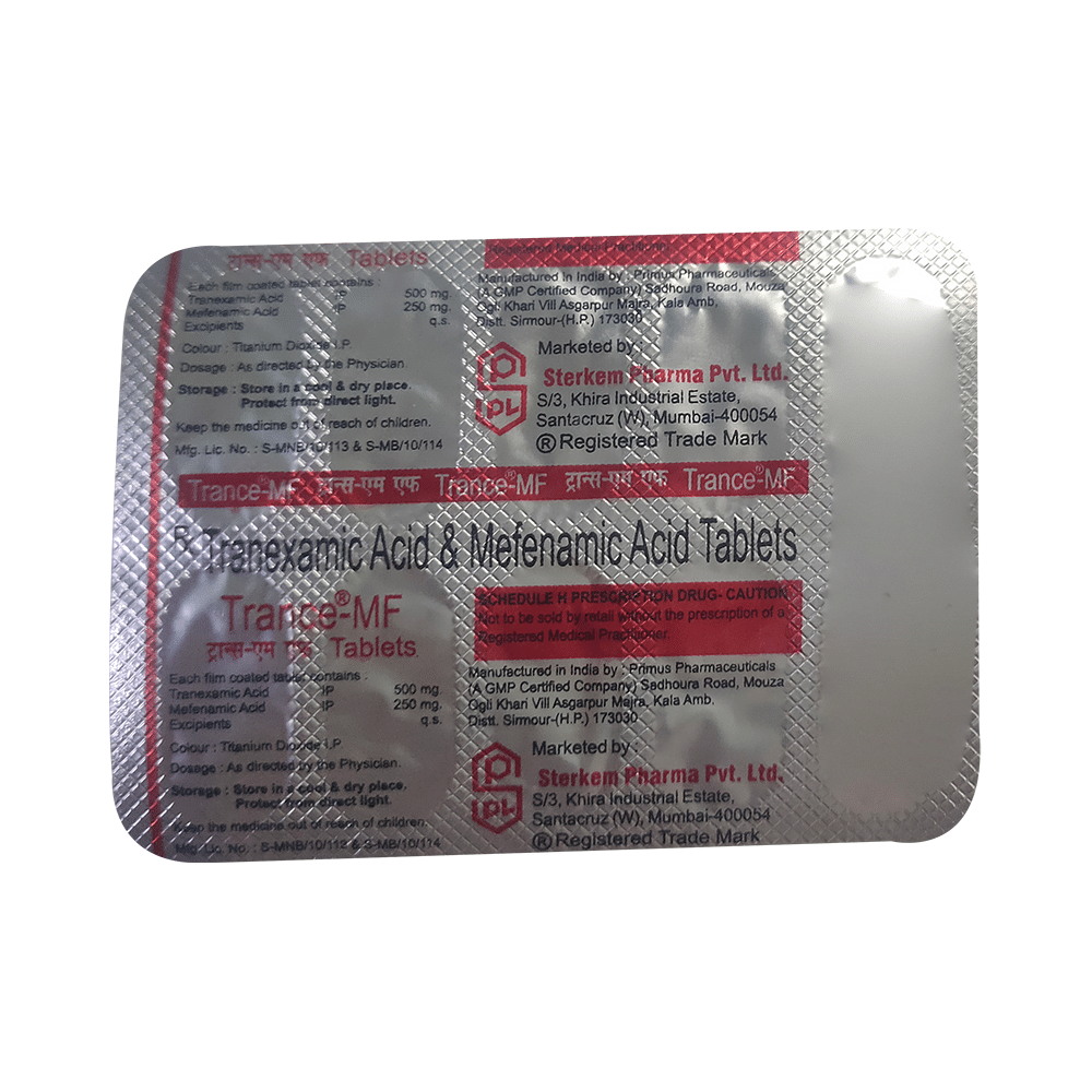 Trance MF 500mg/250mg Tablet - Image 1