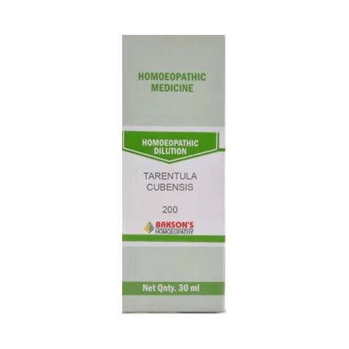 Bakson's Homeopathy Tarentula Cubensis Dilution 200