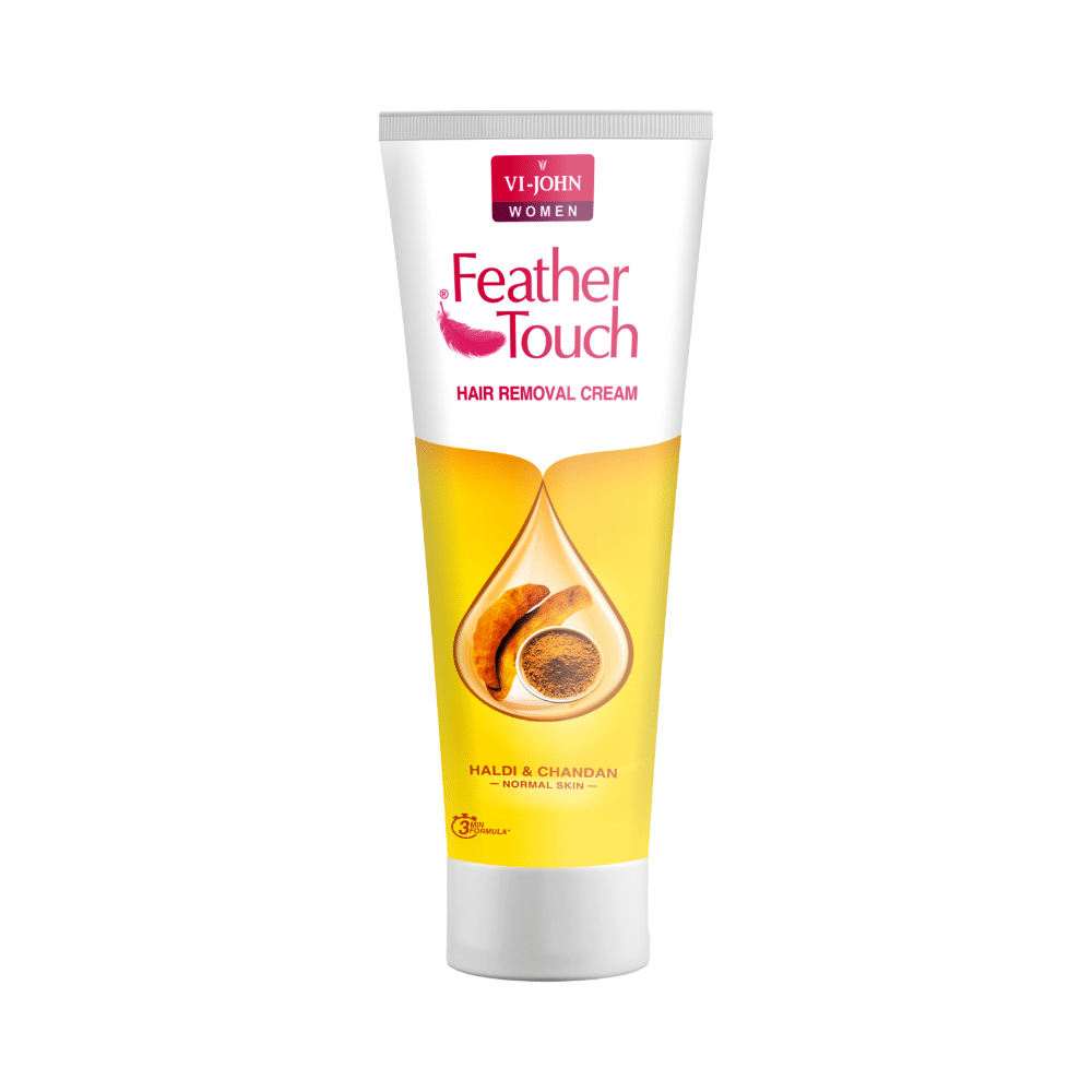 Vi-John Feather Touch Hair Removal Cream Haldi & Chandan - Image 2