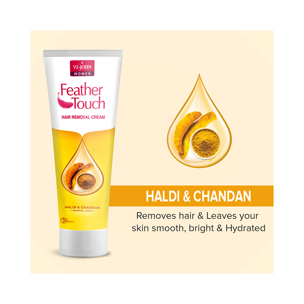 Vi-John Feather Touch Hair Removal Cream Haldi & Chandan - Image 6