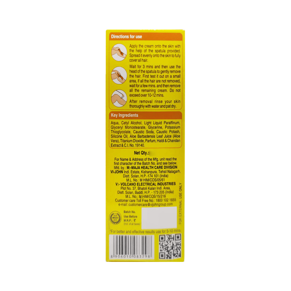 Vi-John Feather Touch Hair Removal Cream Haldi & Chandan - Image 4