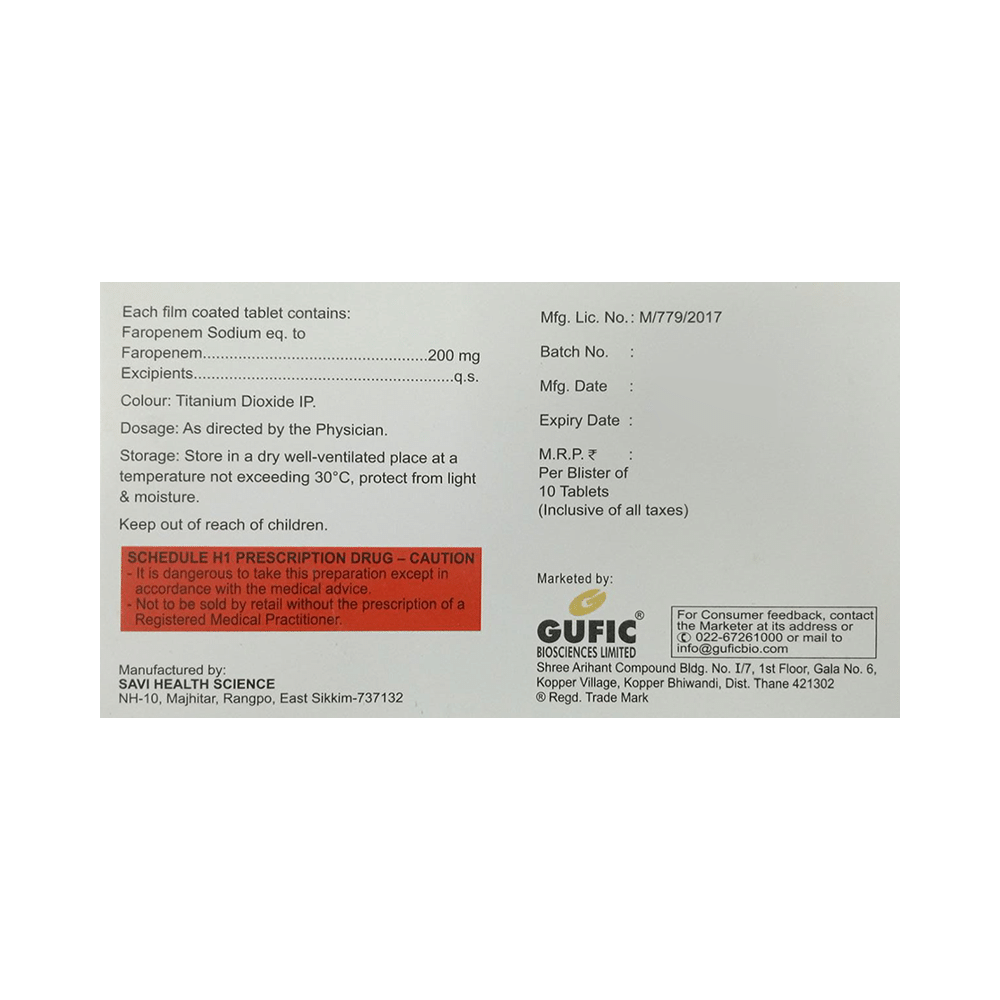 Merofic-O 200mg Tablet - Image 2