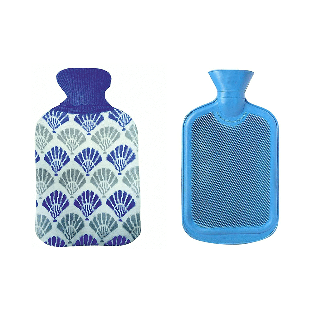 Meditive HWB 03 Hot Water Bag Blue