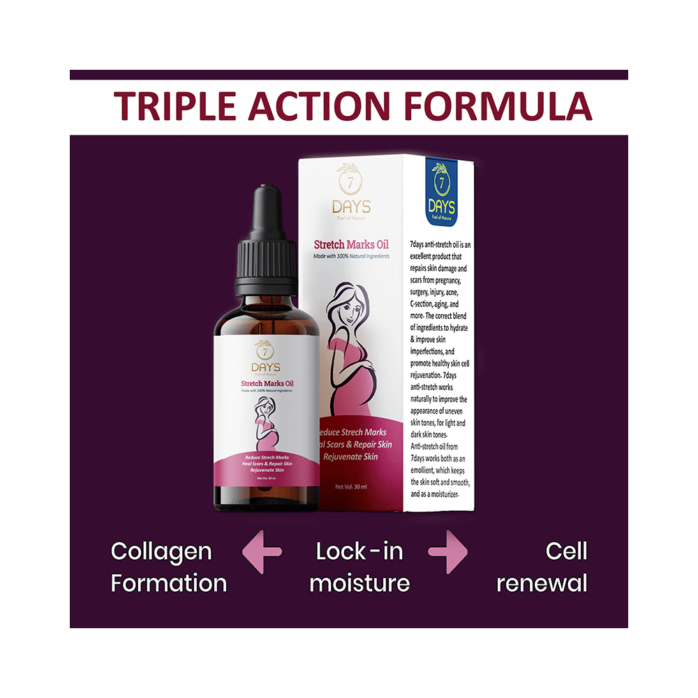 7Days Anti-Stretch Marks Skin Oil - Image 4