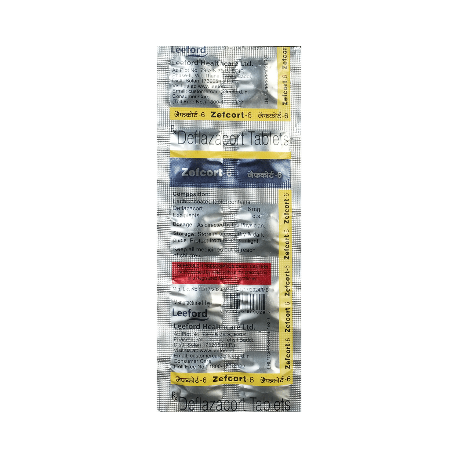 Zefcort 6mg Tablet - Image 5