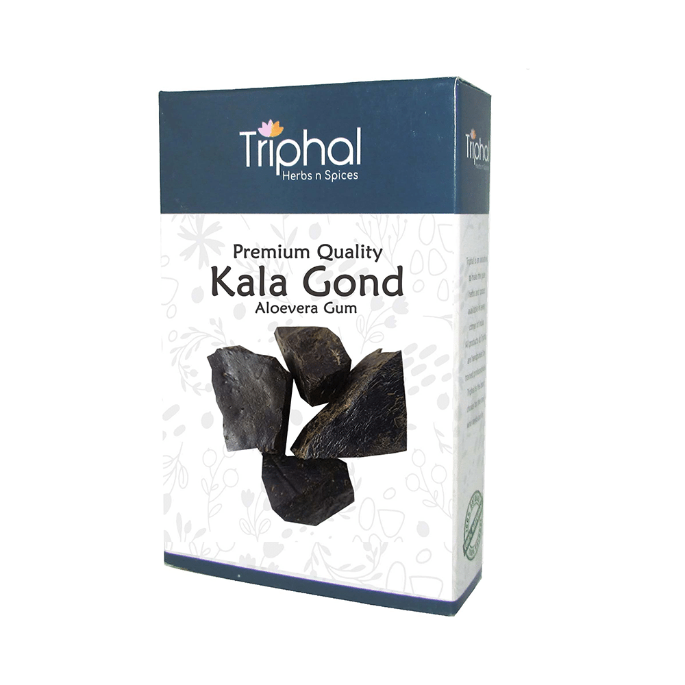 Triphal Kala Gond/ Aloe Vera Gum/ Gond Siyah/ Elwa