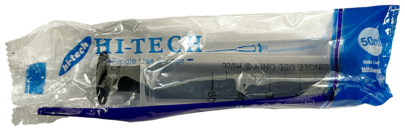 Hi-Tech Single Use Syringe - Image 1