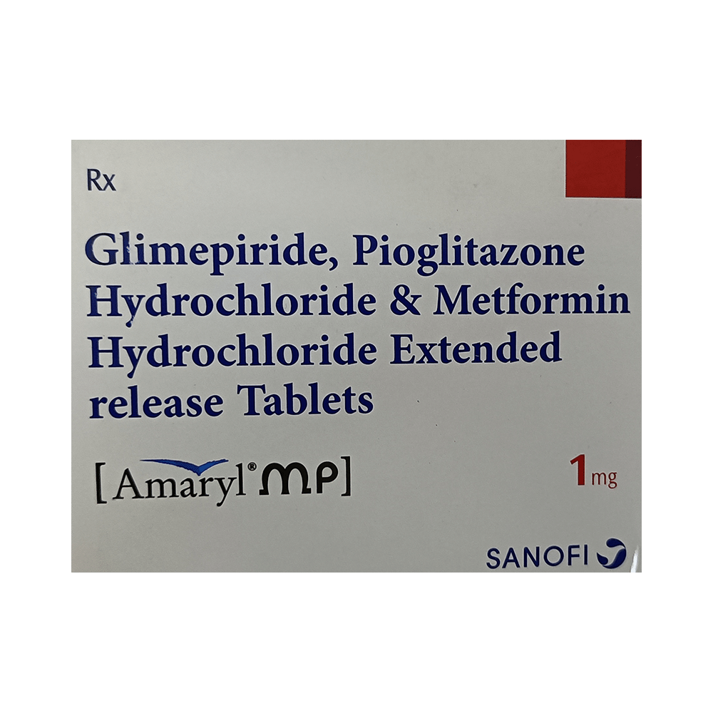 Amaryl MP 1mg Tablet ER