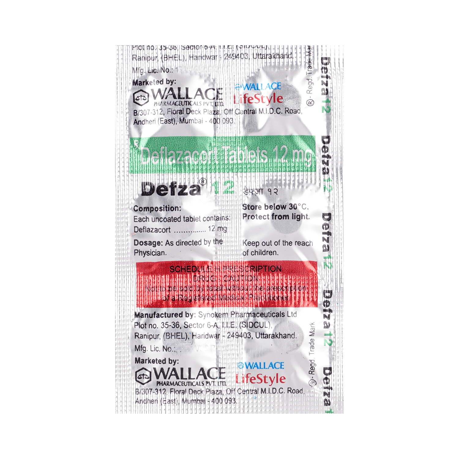 Defza 12mg Tablet - Image 6